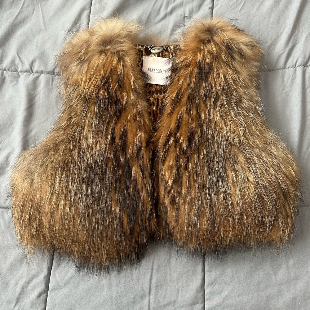 Bryan Bradley Badger Fur Vest